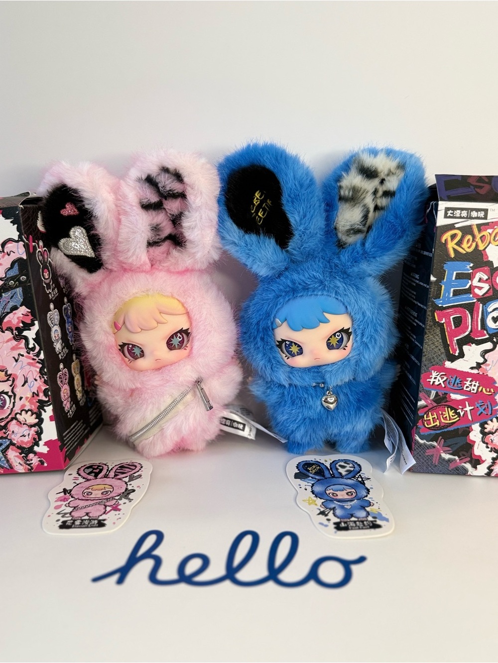 Rebaby- Escape Plan. Blossom Drift and Peak Pack. New- Collectible !